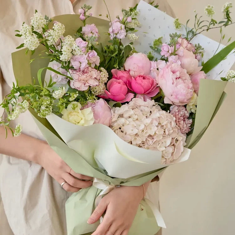 Spring Romance Peony Arrangement