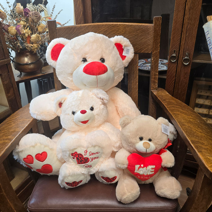 Valentine Bears - 3 sizes