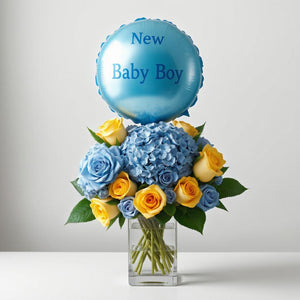 Welcome Baby Boy Bouquet