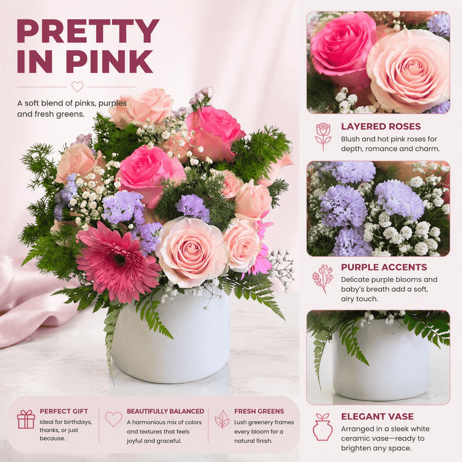 Pretty in Pink Arrangement