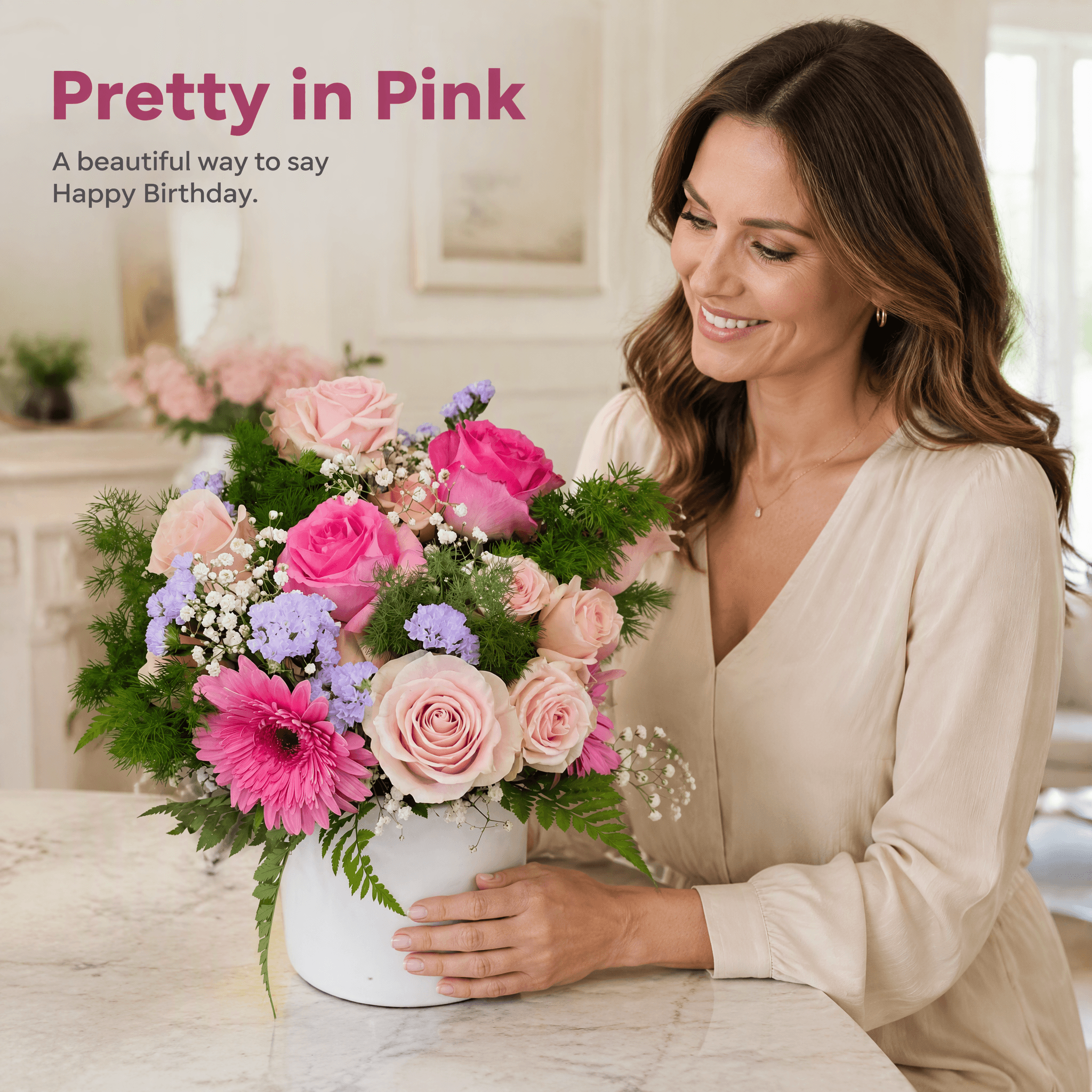 Pretty in Pink Arrangement