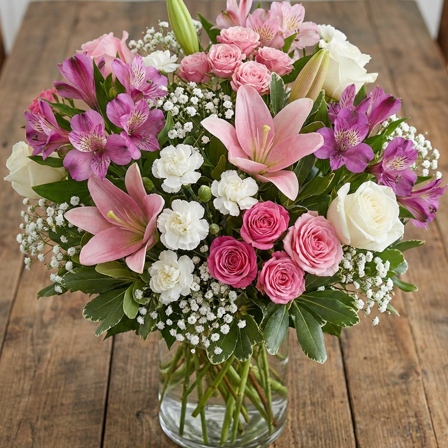 Valentine Elegance and Grace Arrangement