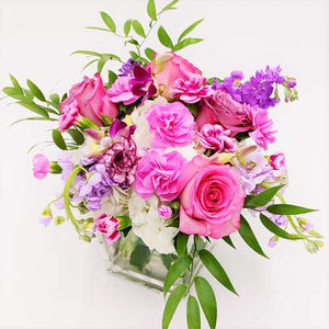 The Melody of Pink and Purple Bouquet